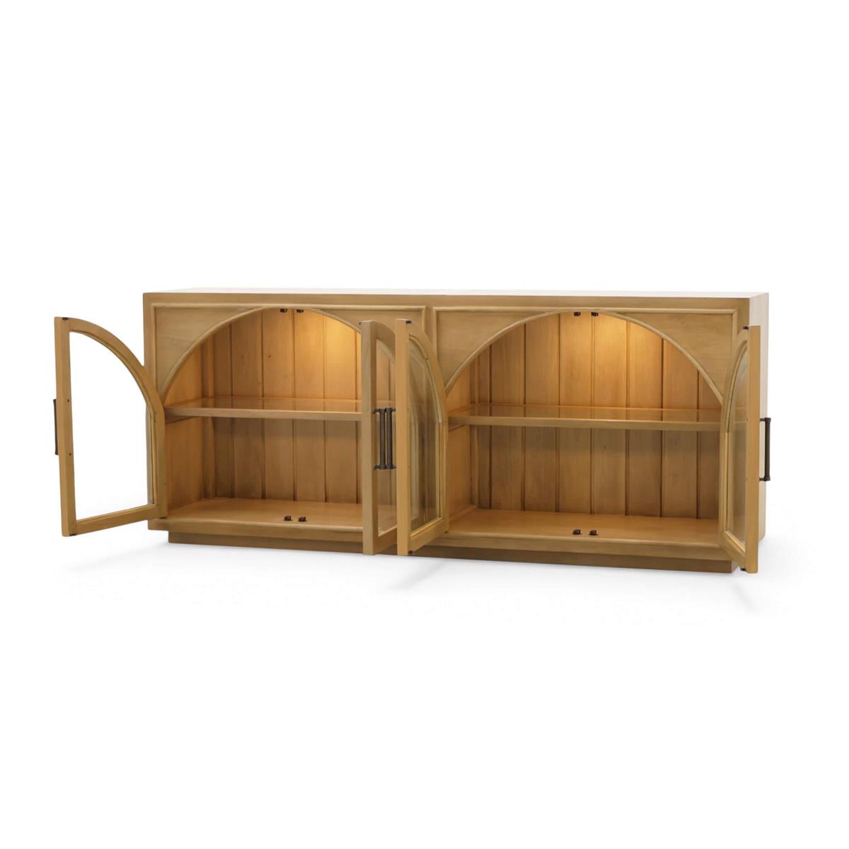 Bramble Vannes 4 Door Sideboard — Fruit Wood
