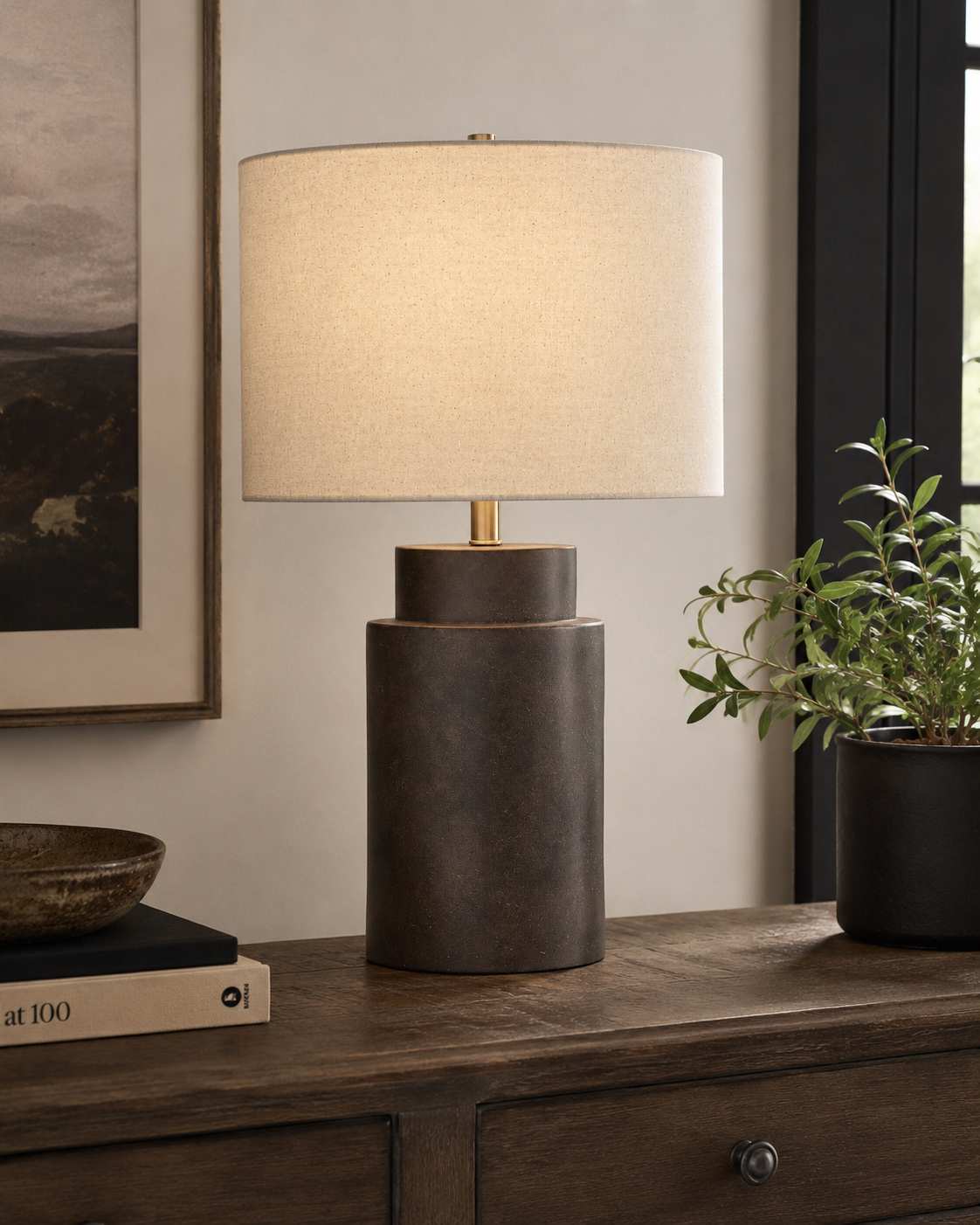 Forty West Blair Table Lamp — lifestyle
