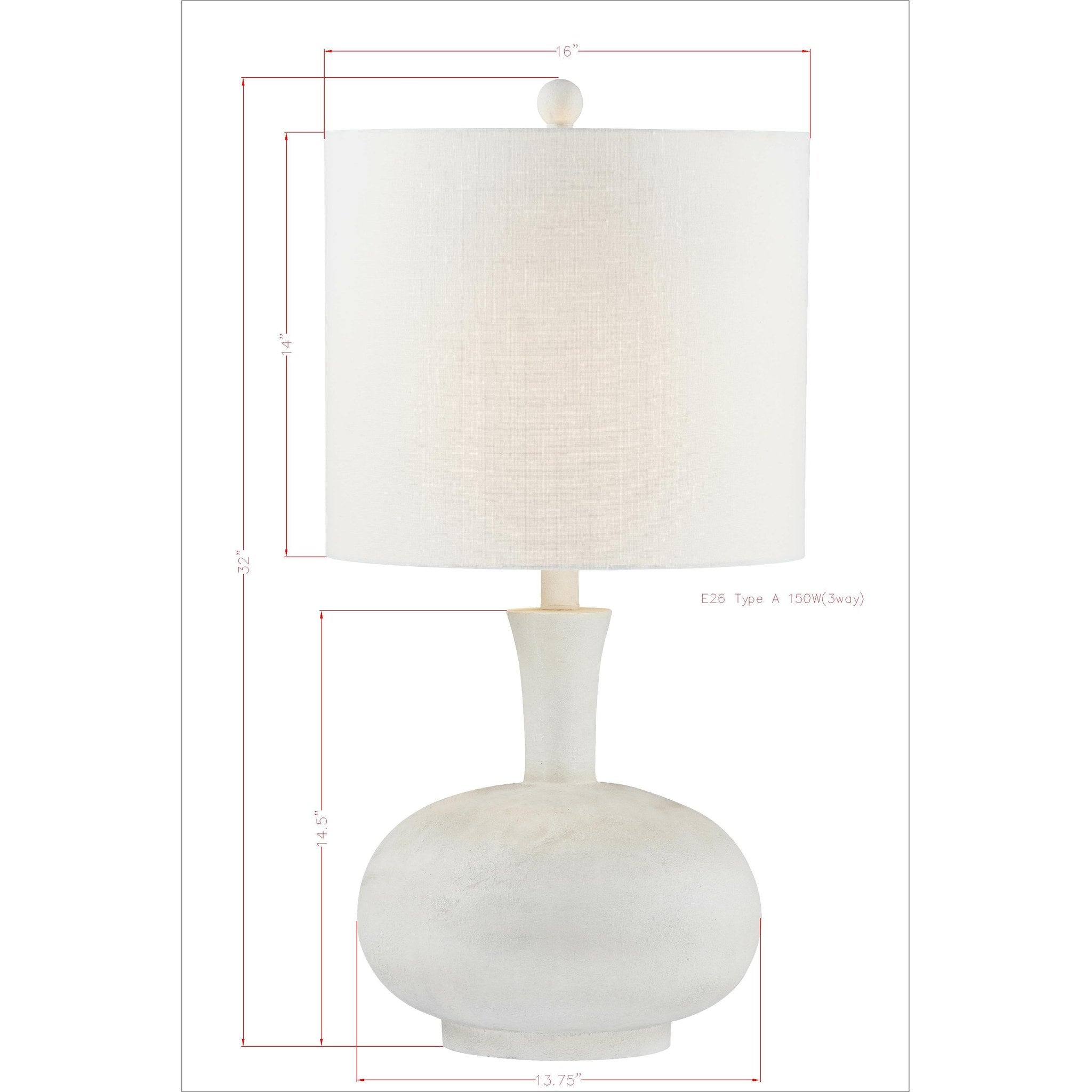 Forty West Ashlen Table Lamp — view 4