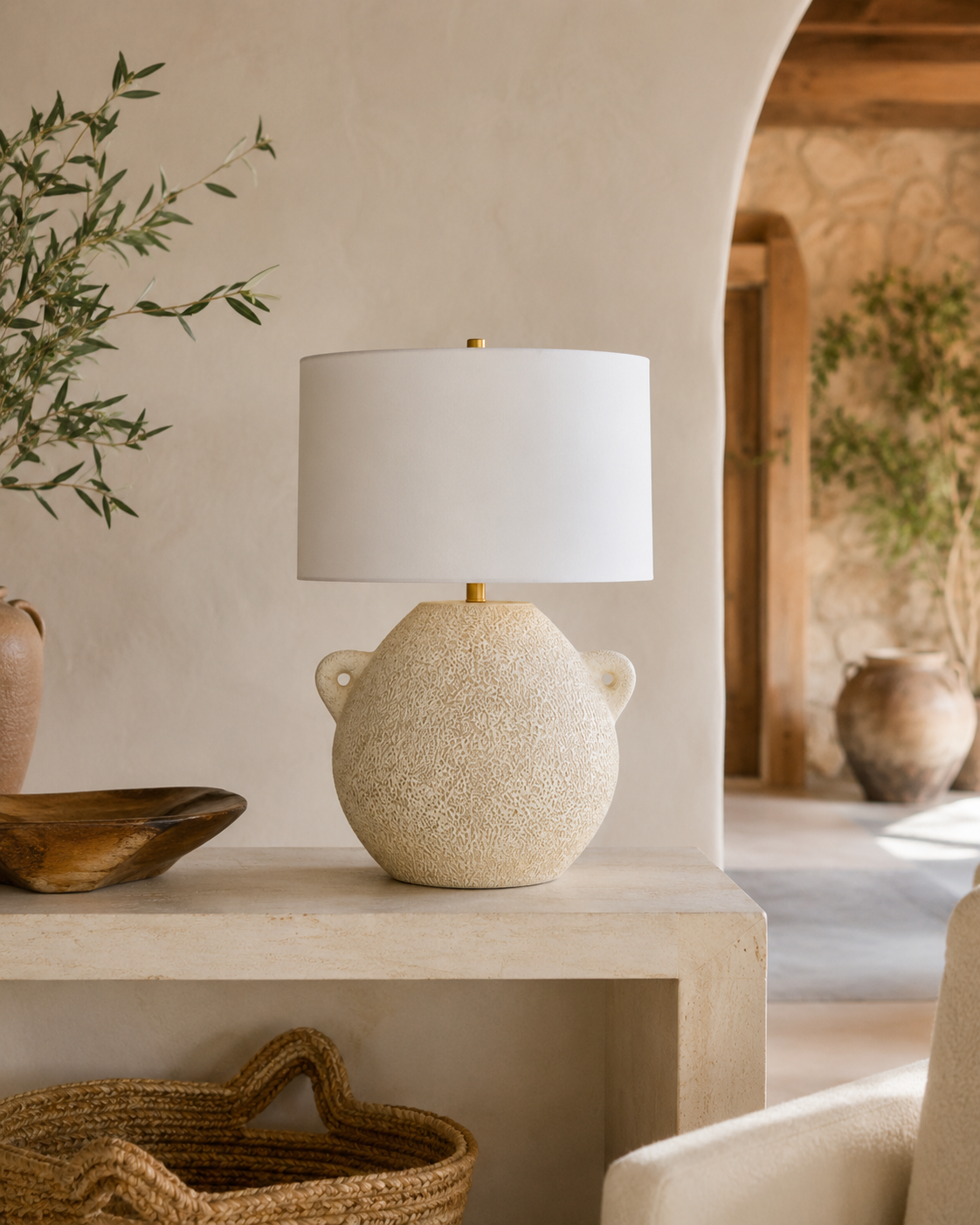 Forty West Hugo Table Lamp — lifestyle
