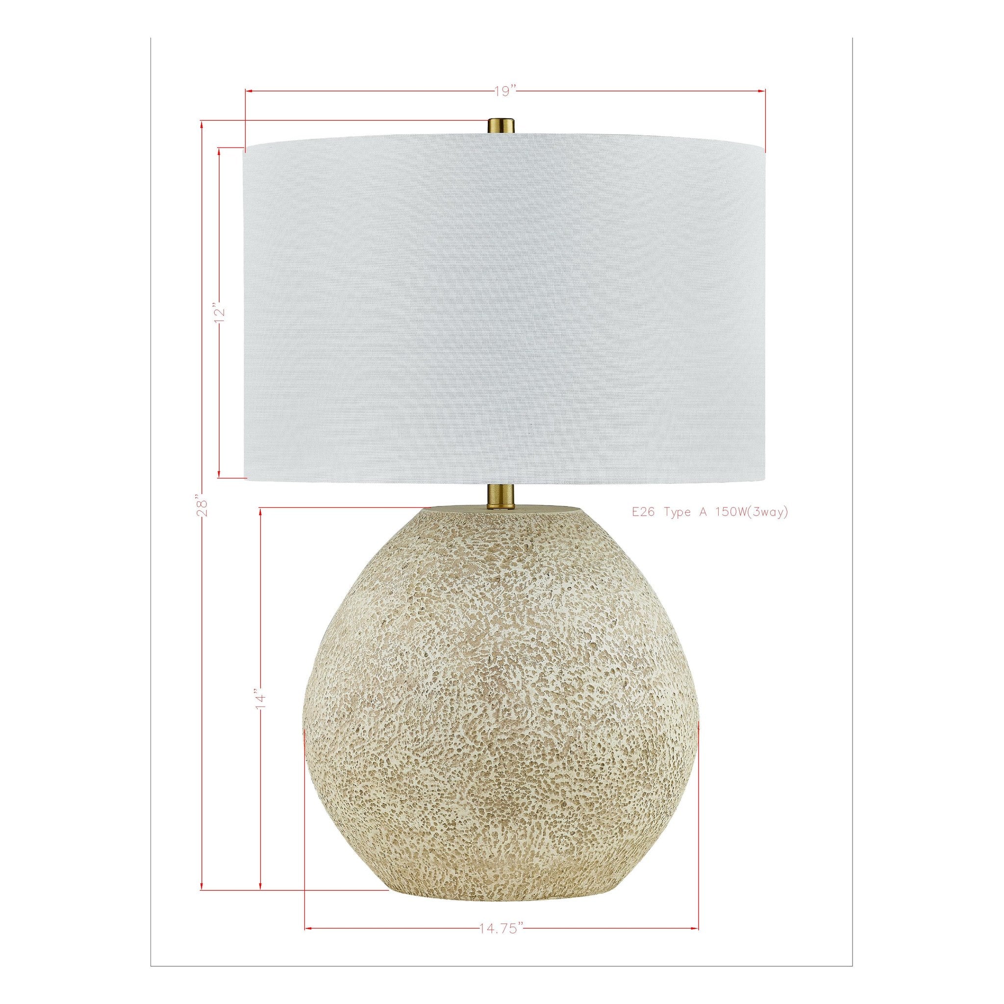 Forty West Hugo Table Lamp — view 3