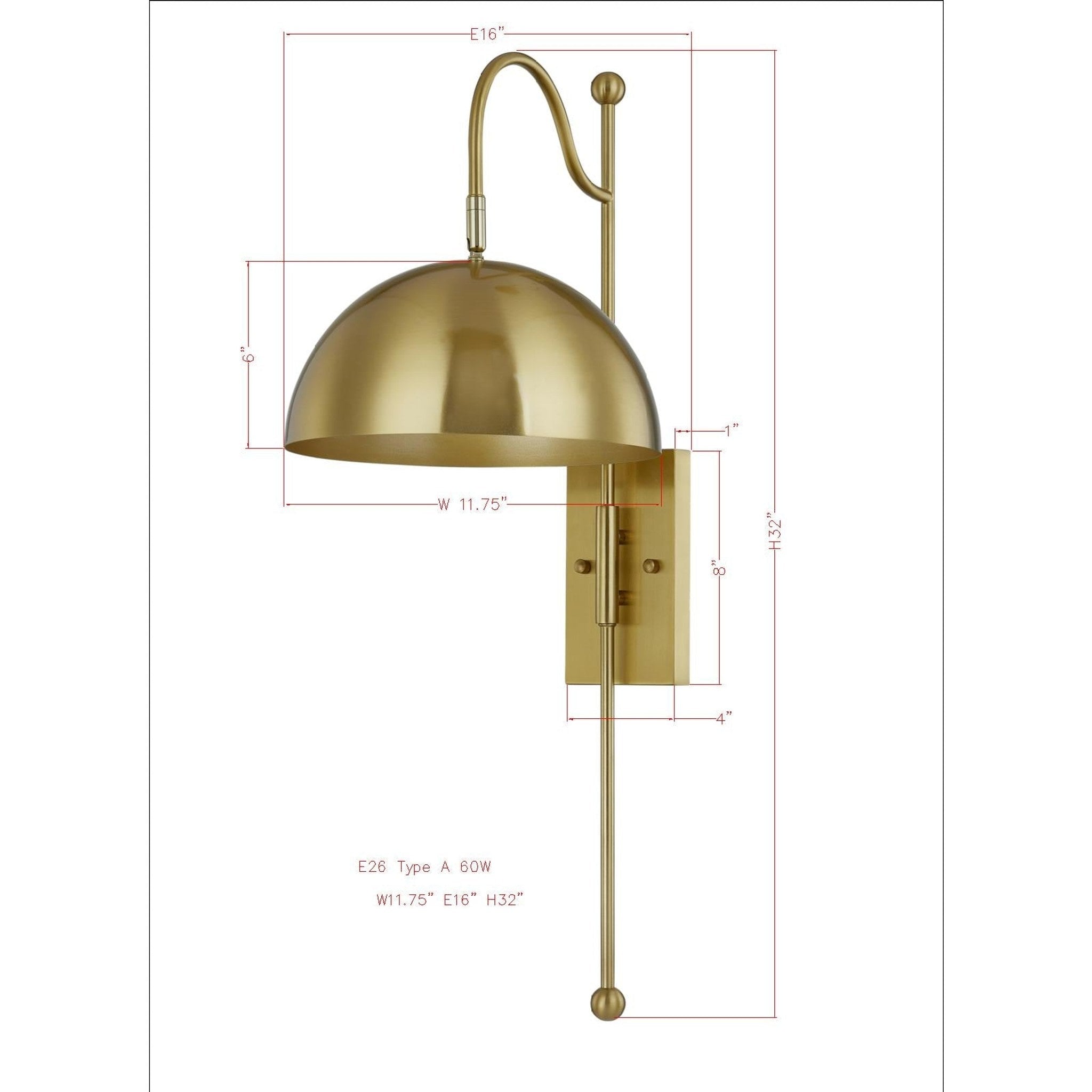 Forty West Callahan Sconce — view 3