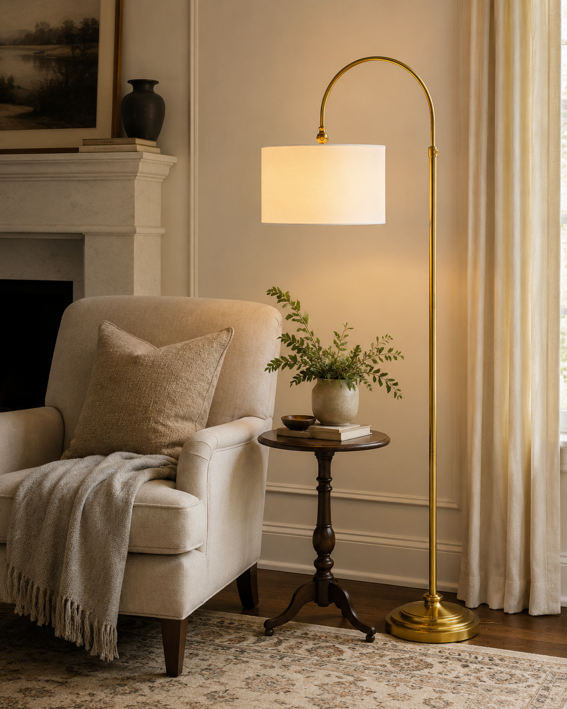 Forty West Hope Floor Lamp — lifestyle