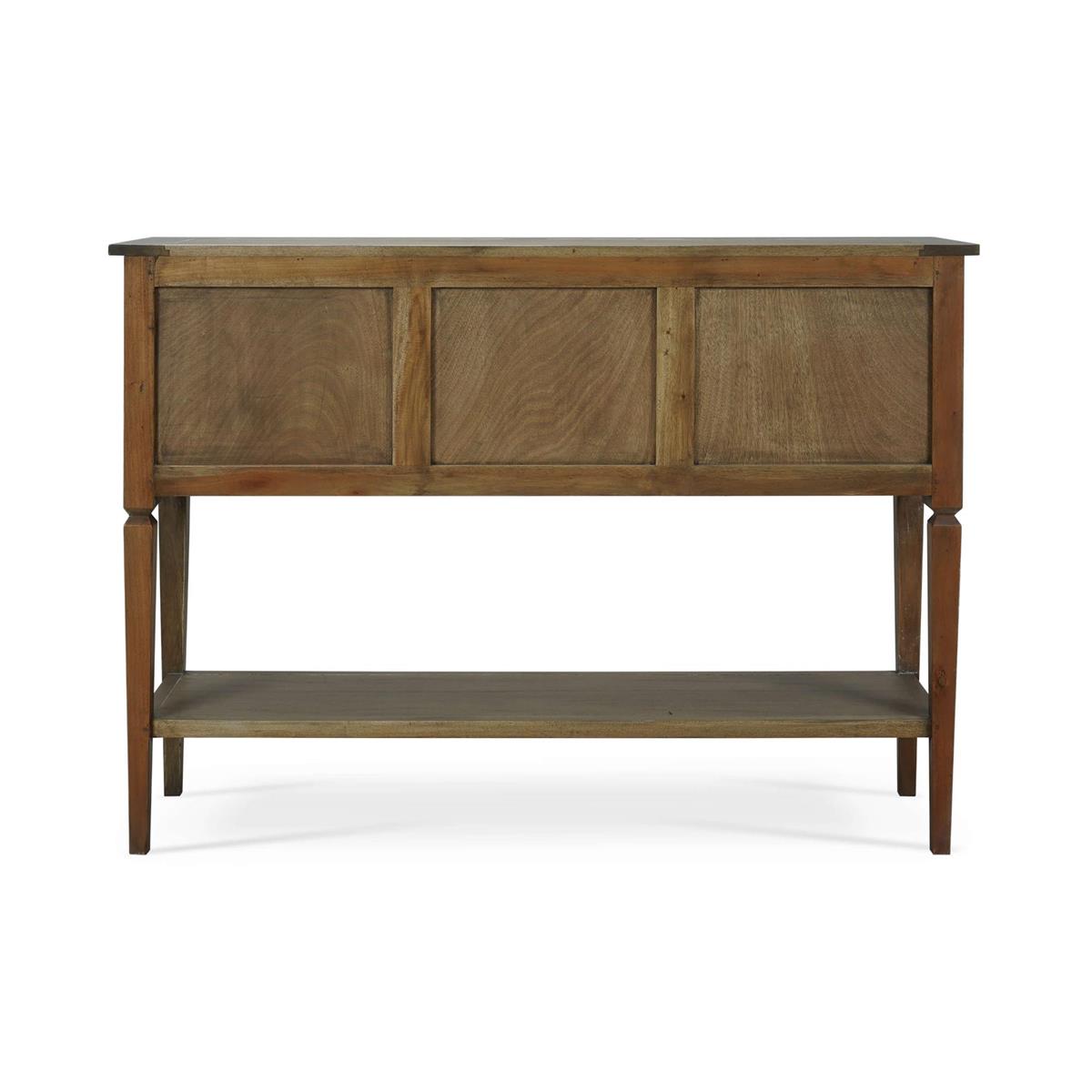 Bramble Orleans Console Table — Straw Wash
