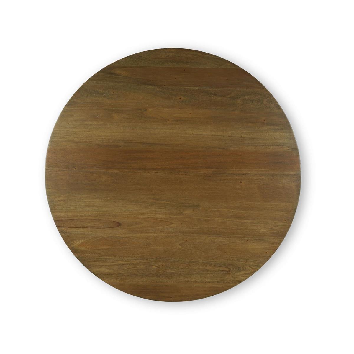 Bramble Goucho Round Dining Table 48'' — Straw Wash