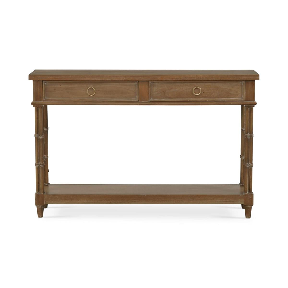 Bramble Farringdon Small Console — Straw Wash