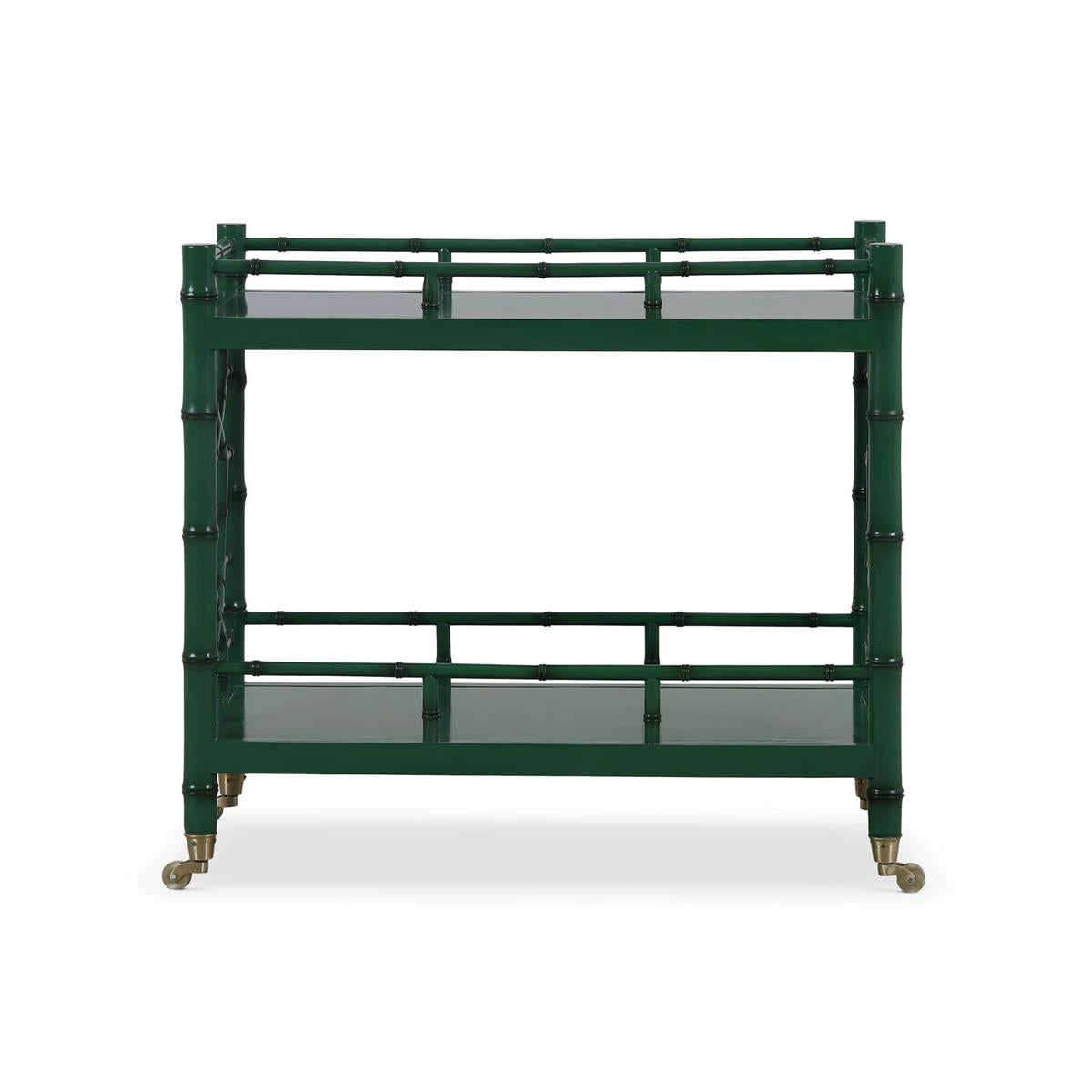Bramble Grosvenor Drinks Trolley — Jade Green *
