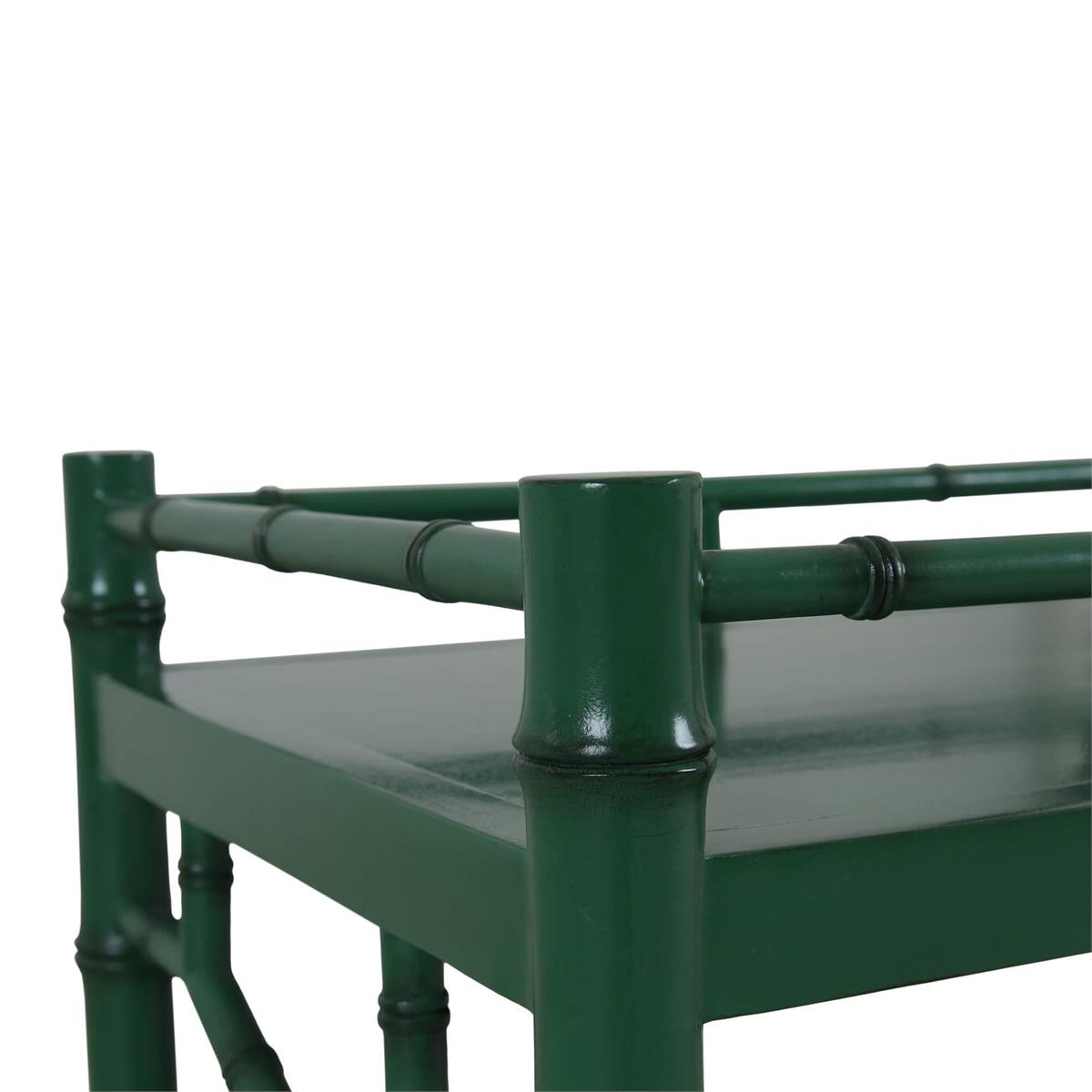 Bramble Grosvenor Drinks Trolley — Jade Green *