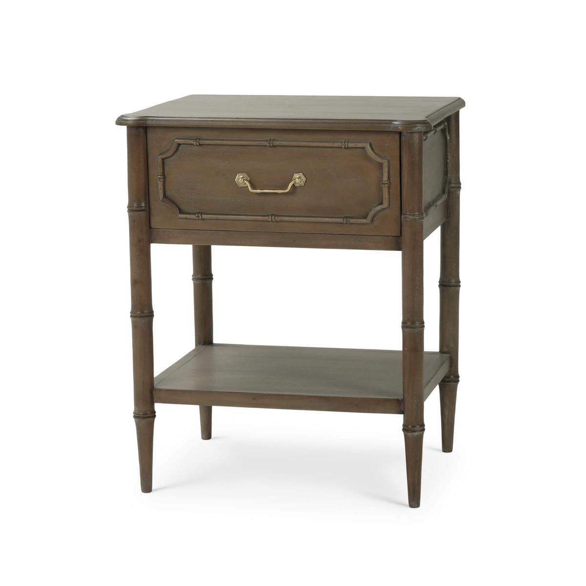 Bramble Chelsea End Table — Straw Wash