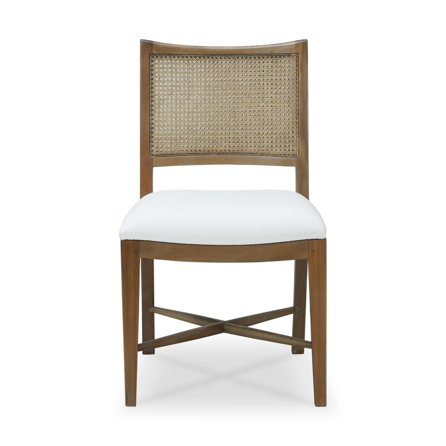 Bramble Dulwich Dining Chair — Straw Wash / Arctic