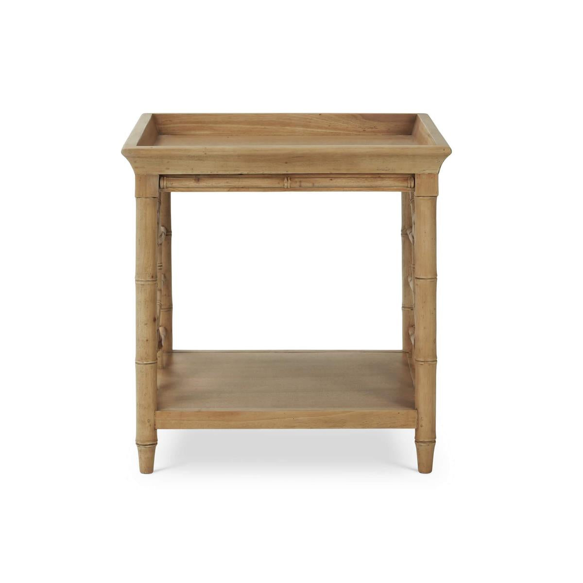 Bramble Grosvenor End Table — Fruit Wood