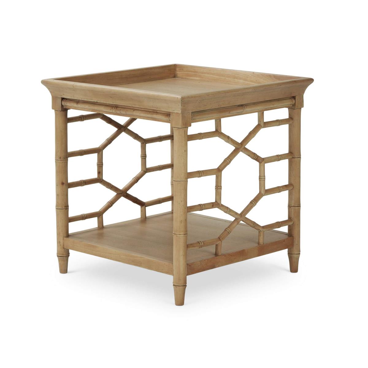Bramble Grosvenor End Table — Fruit Wood