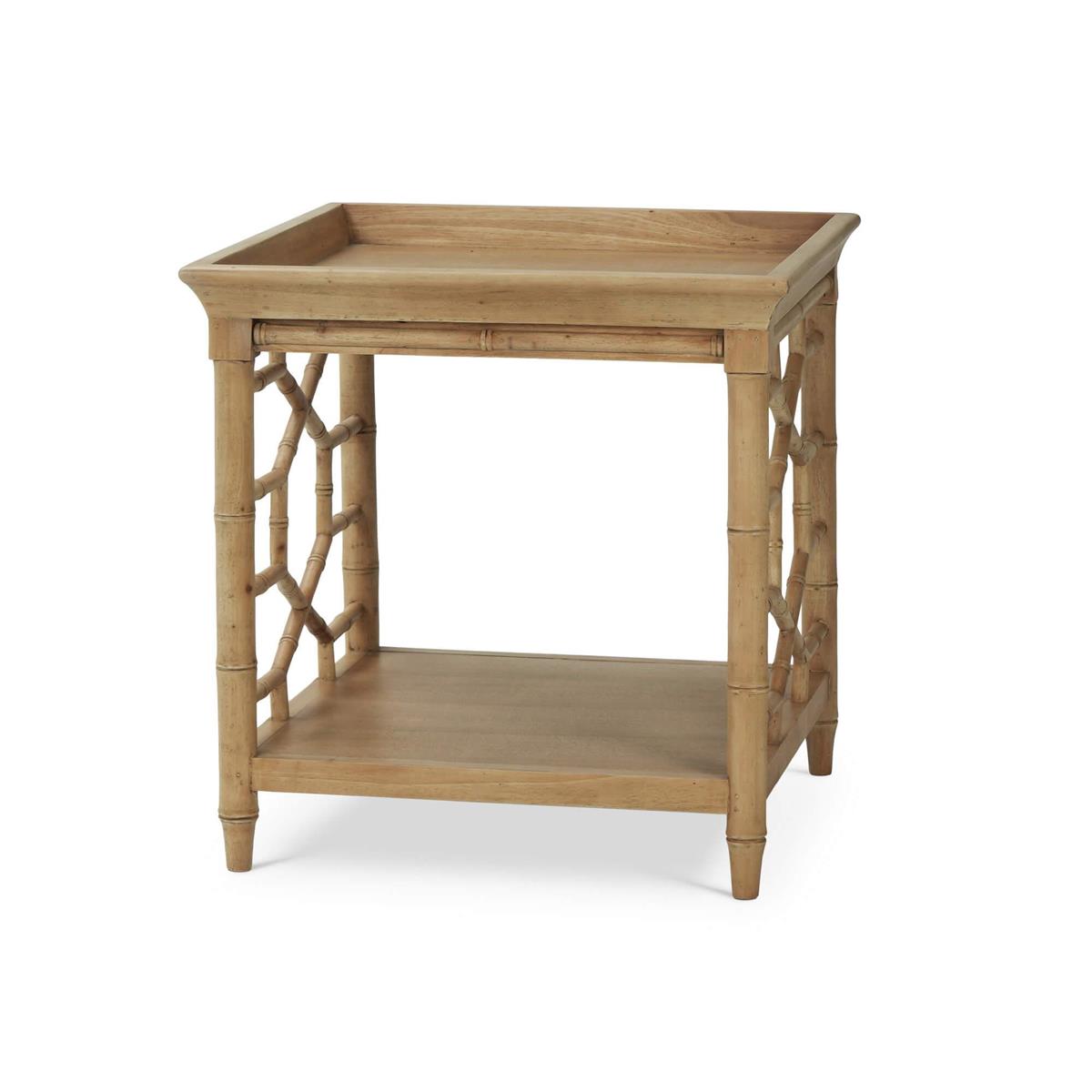 Bramble Grosvenor End Table — Fruit Wood