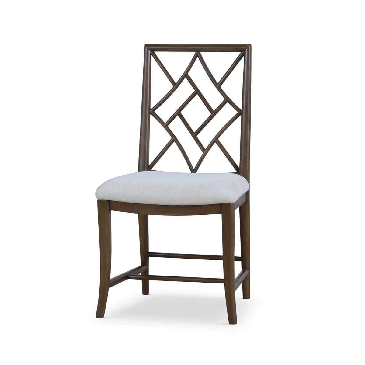 Bramble Farringdon Dining Chair — Dark Walnut / Thames Natural