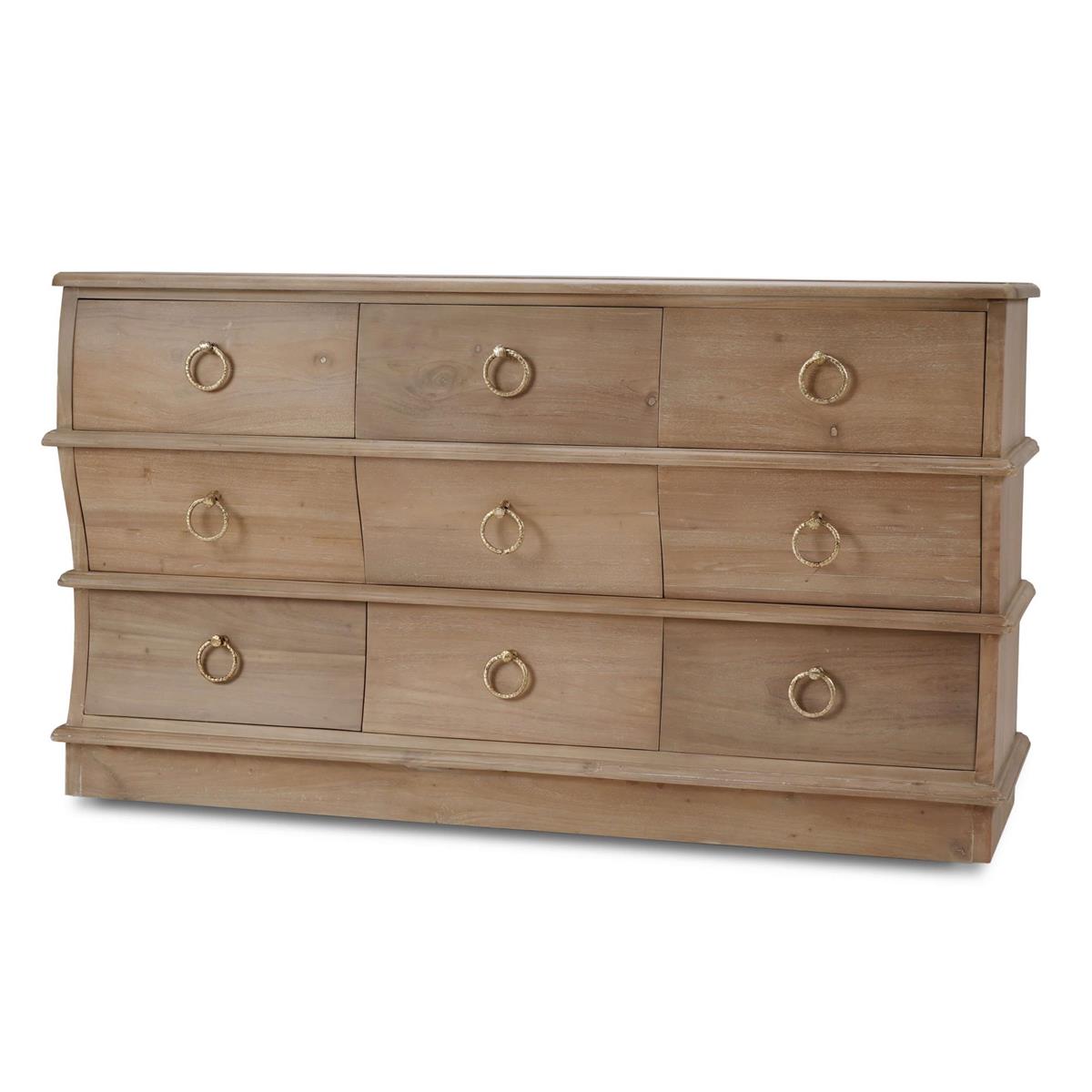 Bramble Serpentine Large Dresser — Sandbar