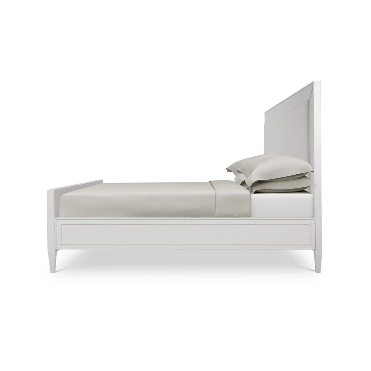 Bramble Belgravia King Size Bed w/o Rattan — True White * / Arctic