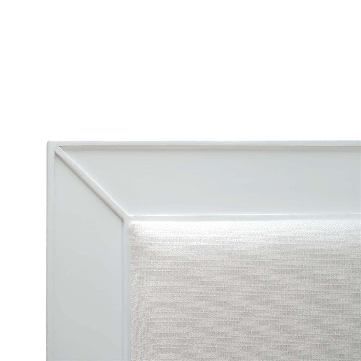 Bramble Belgravia King Size Bed w/o Rattan — True White * / Arctic