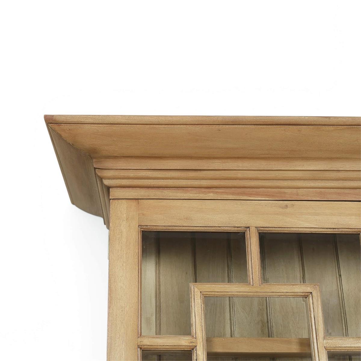 Bramble Bruges Display Cabinet — Fruit Wood