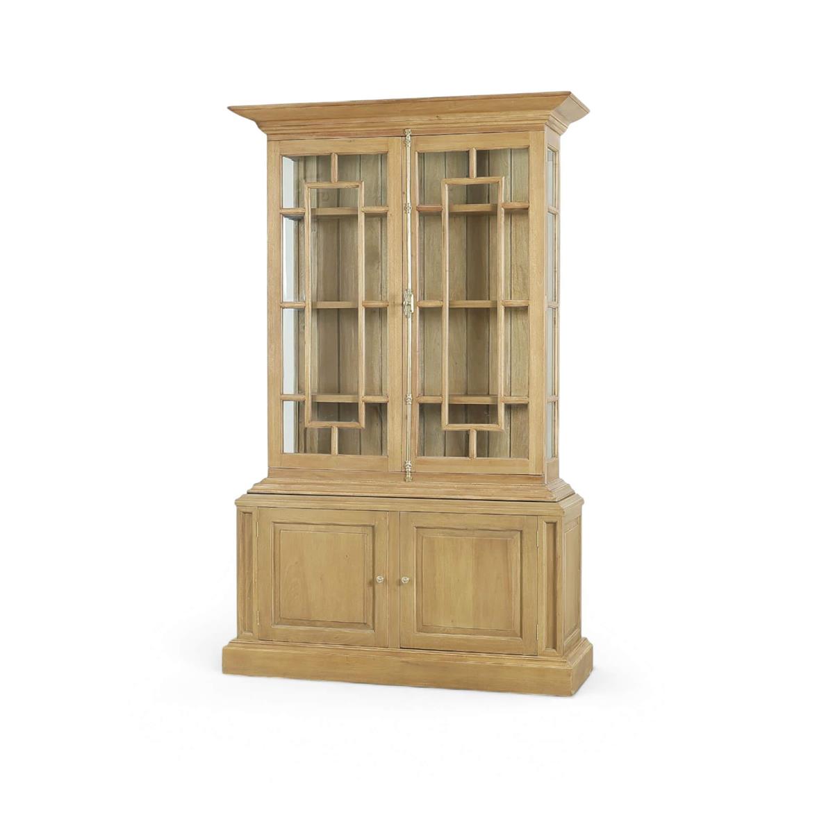 Bramble Bruges Display Cabinet — Fruit Wood