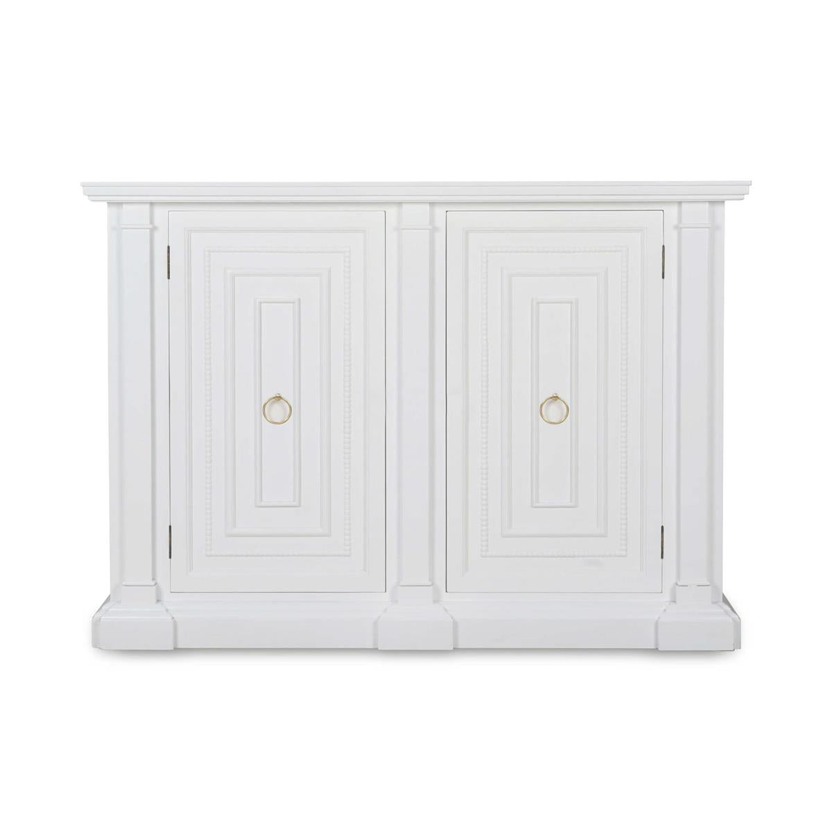 Bramble Surrey Narrow Sideboard — True White *