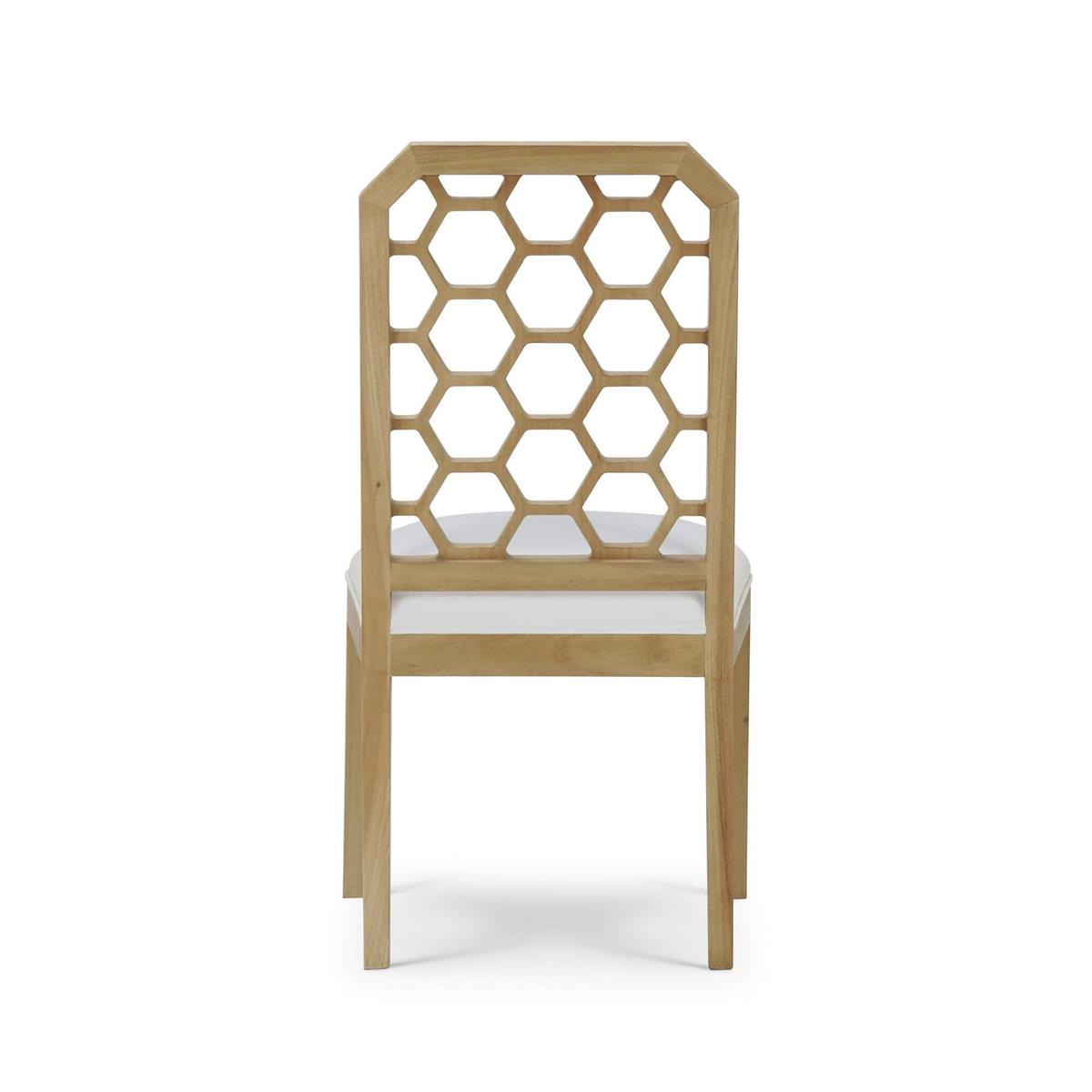 Bramble Ceylon Dining Chair — Fruit Wood / Arctic