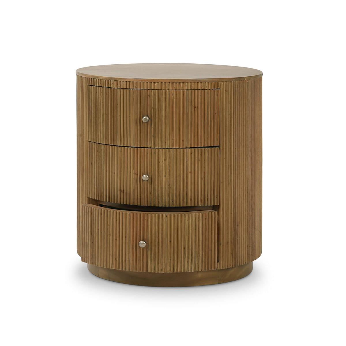Bramble Bilbao End Table — Antique French Oak