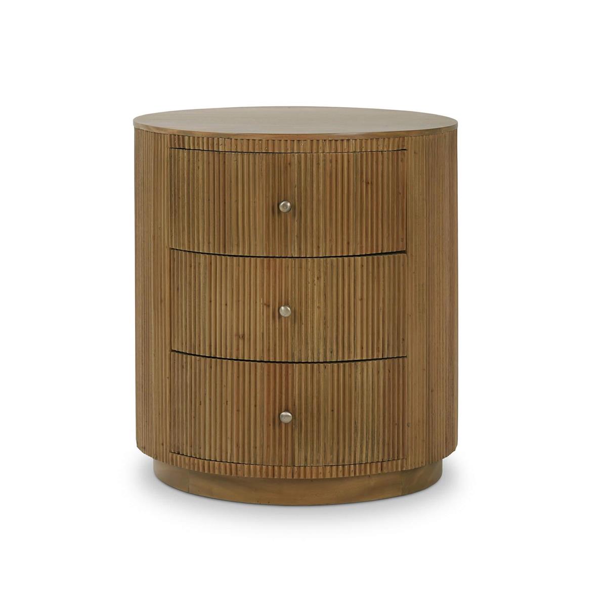 Bramble Bilbao End Table — Antique French Oak