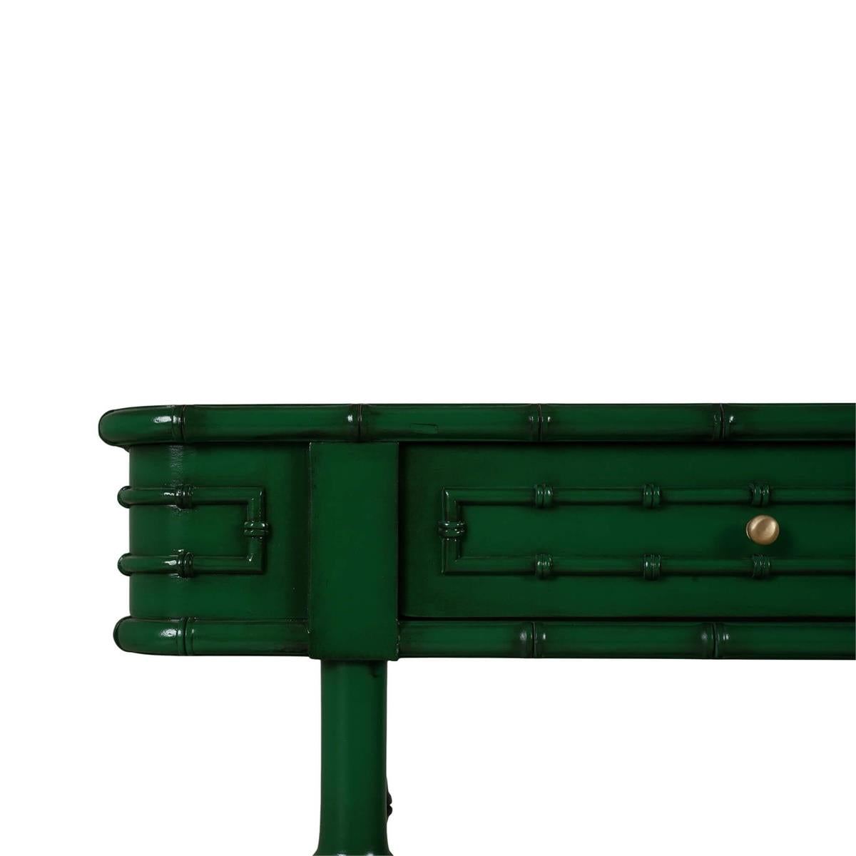 Bramble Hurlingham Console Table — Jade Green *
