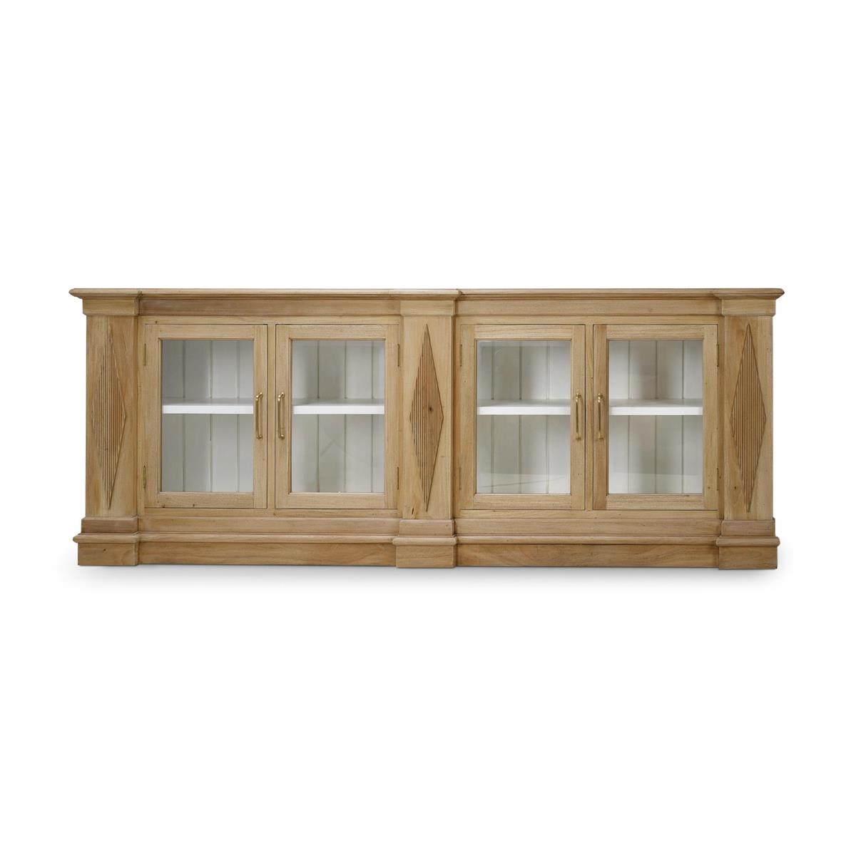 Bramble Narbonne Sideboard — Fruit Wood / True White *