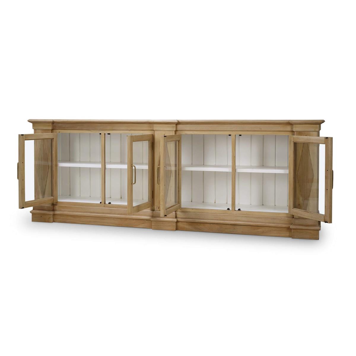 Bramble Narbonne Sideboard — Fruit Wood / True White *