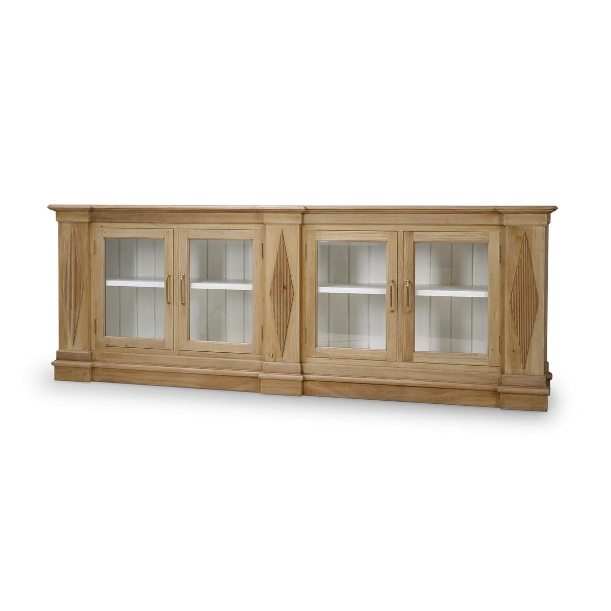 Bramble Narbonne Sideboard — Fruit Wood / True White *