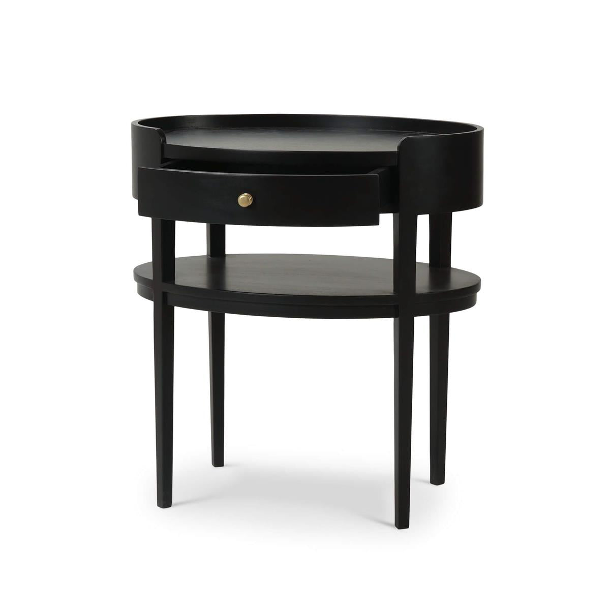 Bramble Oslo Side Table — Batavia Black
