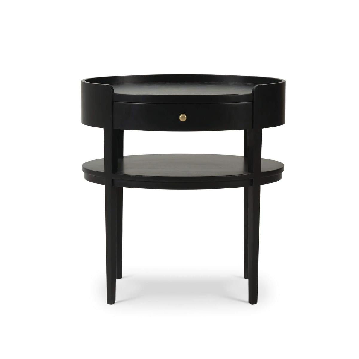 Bramble Oslo Side Table — Batavia Black