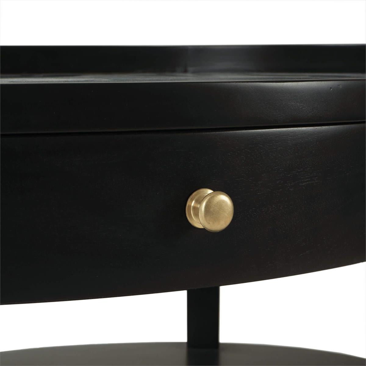 Bramble Oslo Side Table — Batavia Black
