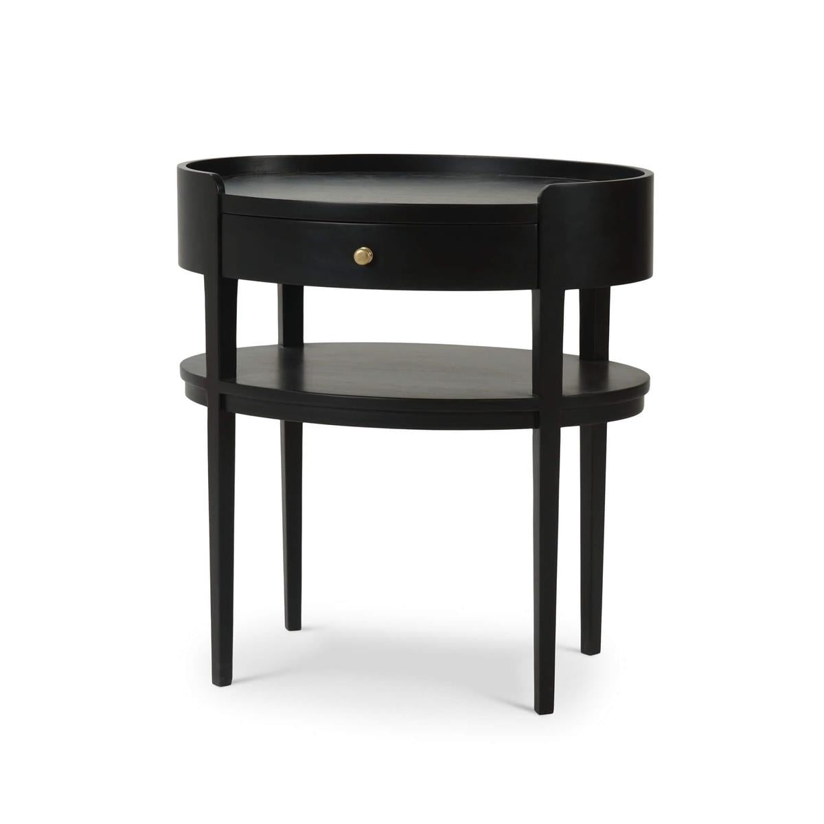 Bramble Oslo Side Table — Batavia Black