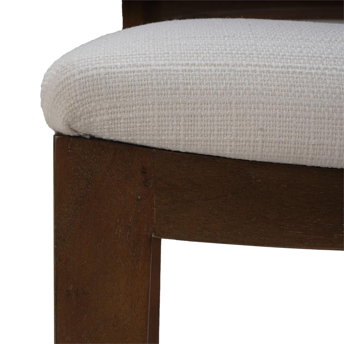 Bramble Dulwich Counter Stool — Straw Wash / Arctic