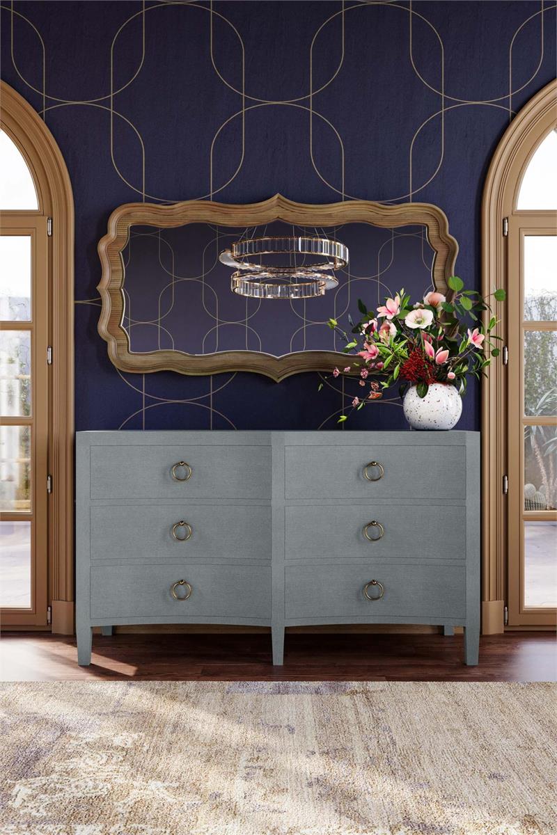 Bramble Brighton Standing Mirror — Fruit Wood