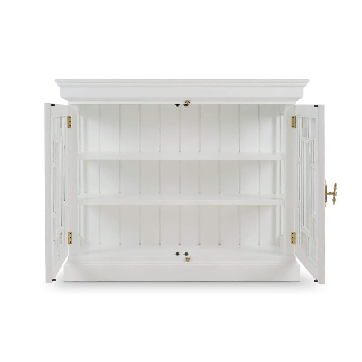 Bramble Bruges 2 Door Credenza — True White *