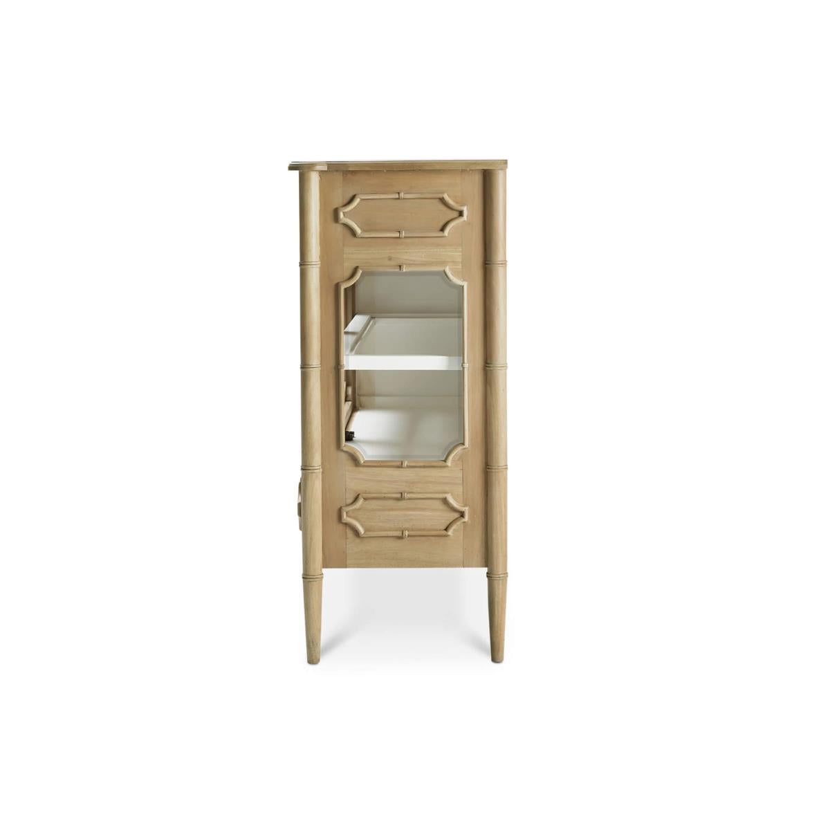 Bramble Grosvenor Sideboard w/ Drawers — Fruit Wood / True White *