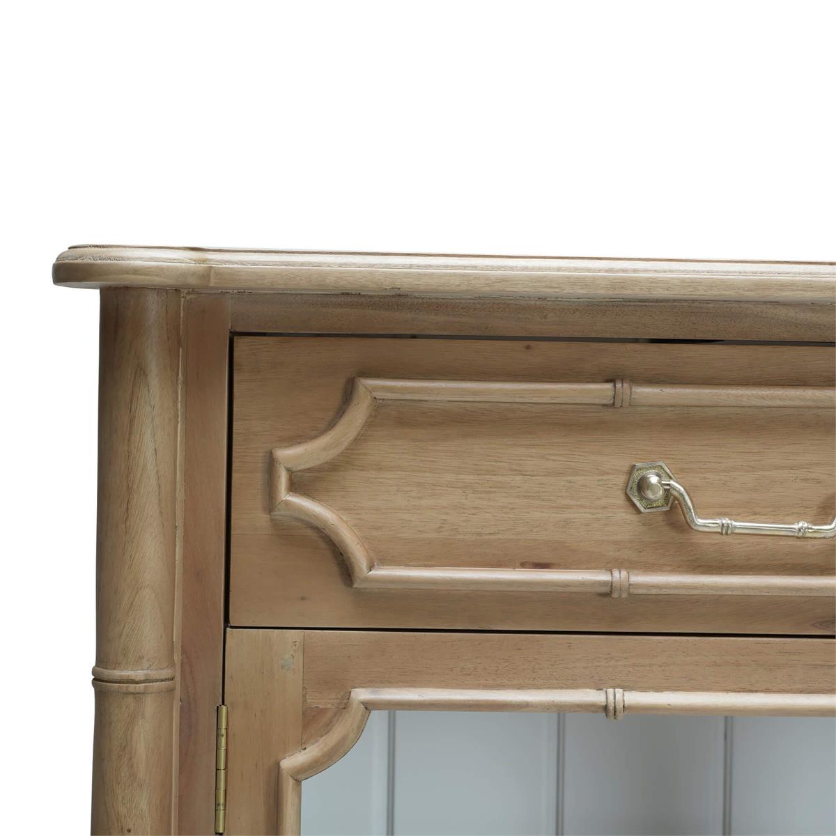 Bramble Grosvenor Sideboard w/ Drawers — Fruit Wood / True White *