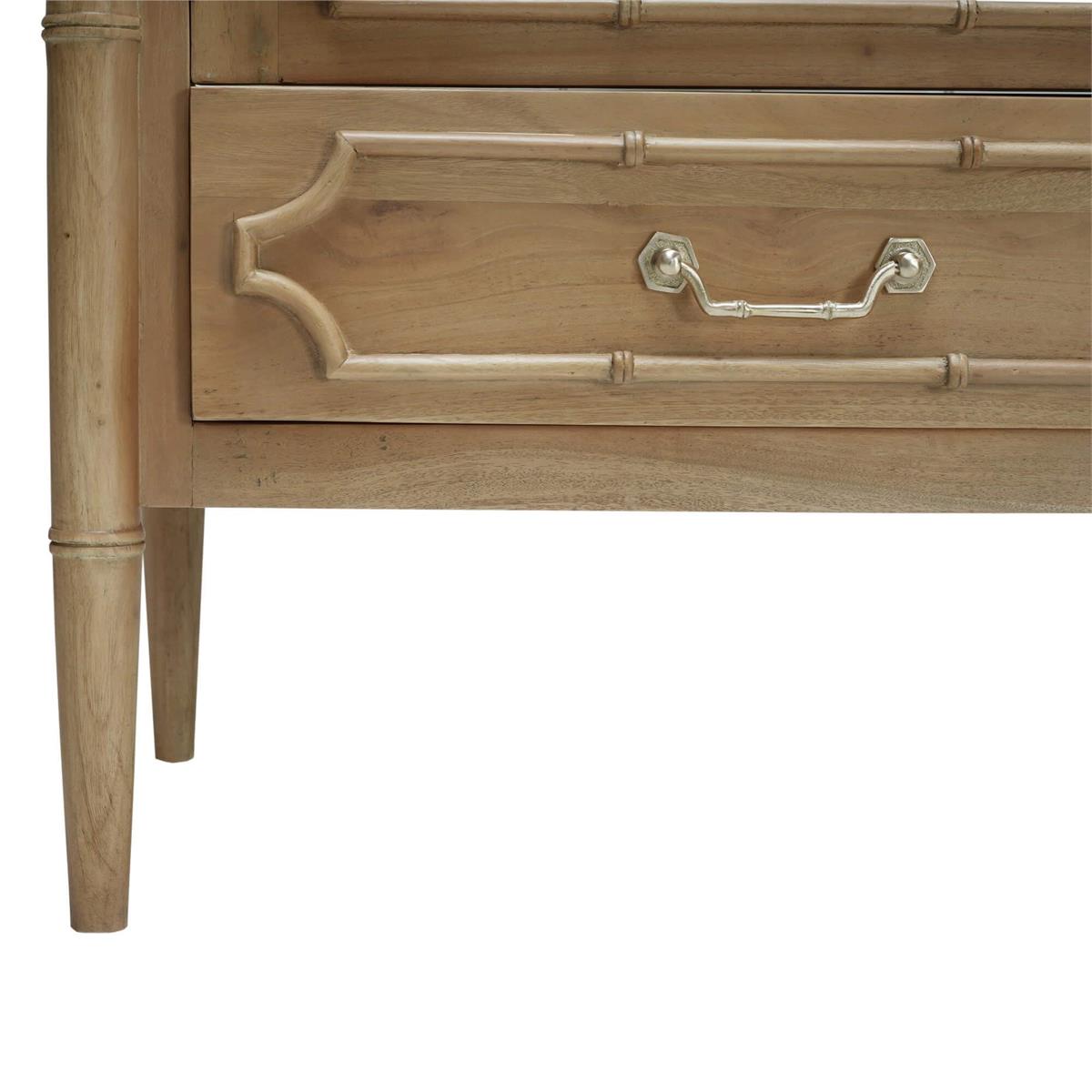 Bramble Grosvenor Sideboard w/ Drawers — Fruit Wood / True White *