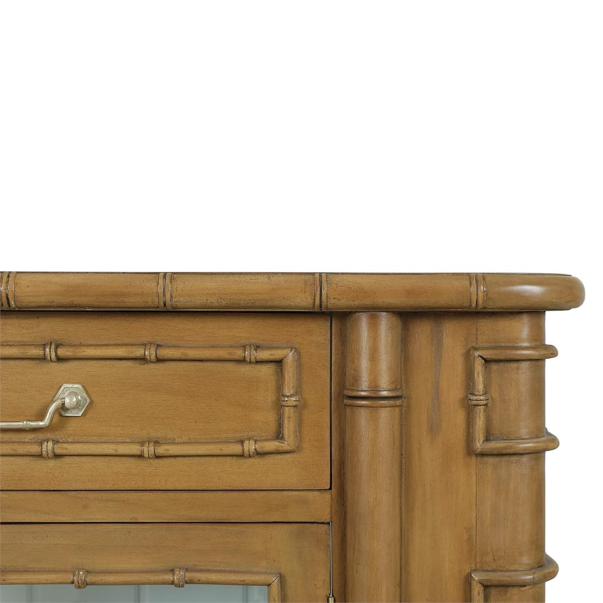 Bramble Hurlingham 2 Door Cabinet — Antique French Oak / True White *