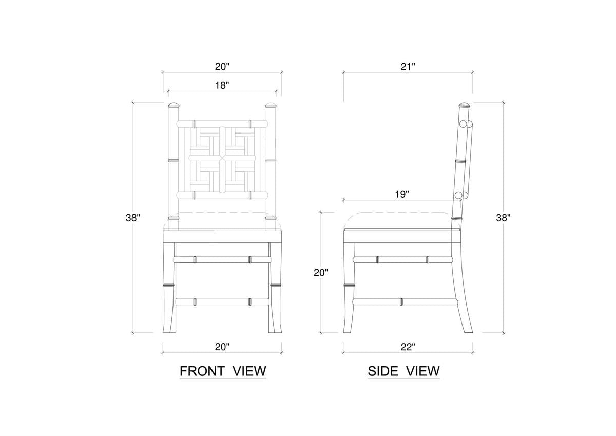 Bramble Grosvenor Dining Chair — True White * / Arctic
