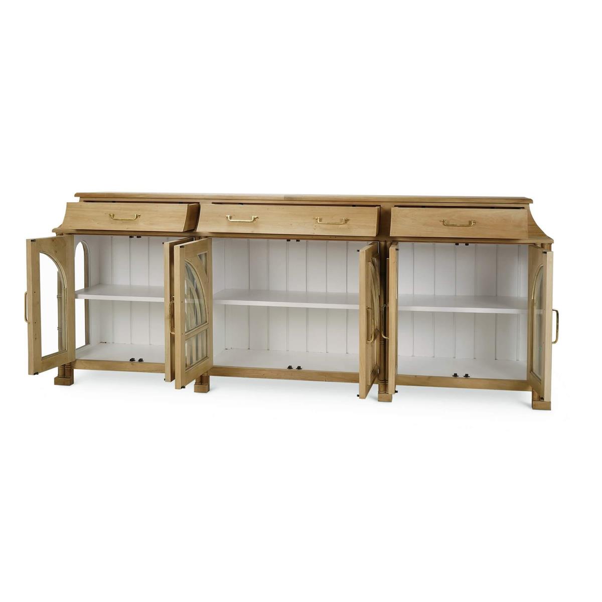 Bramble Farringdon Orangery Credenza — Fruit Wood / True White *