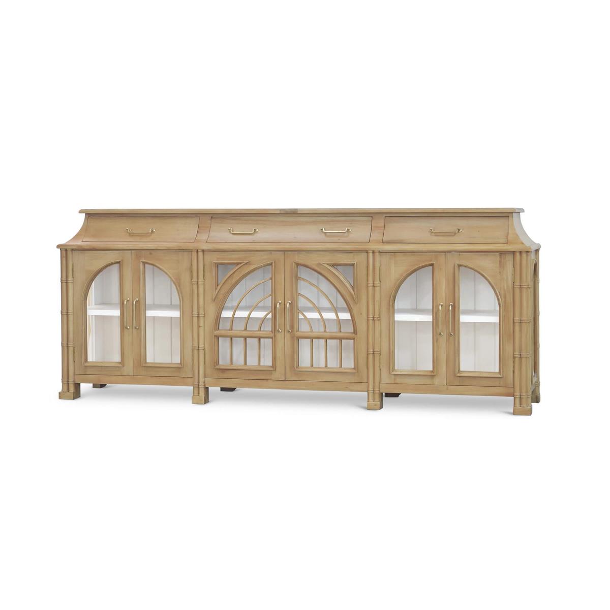 Bramble Farringdon Orangery Credenza — Fruit Wood / True White *
