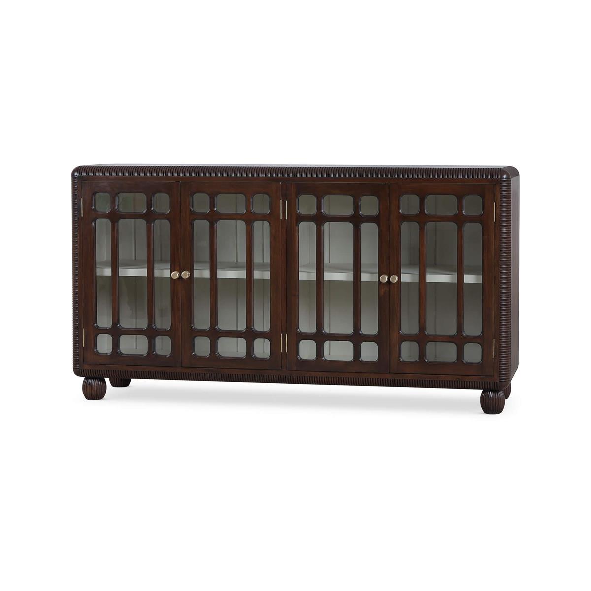 Bramble Toulouse Sideboard — Matt Teak Brown / Putty