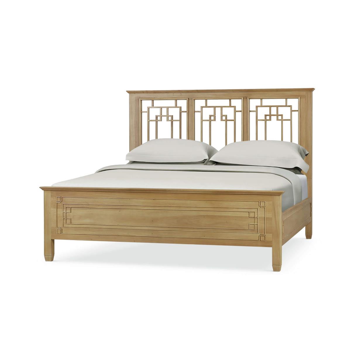 Bramble Knightsbridge King Bed — Fruit Wood