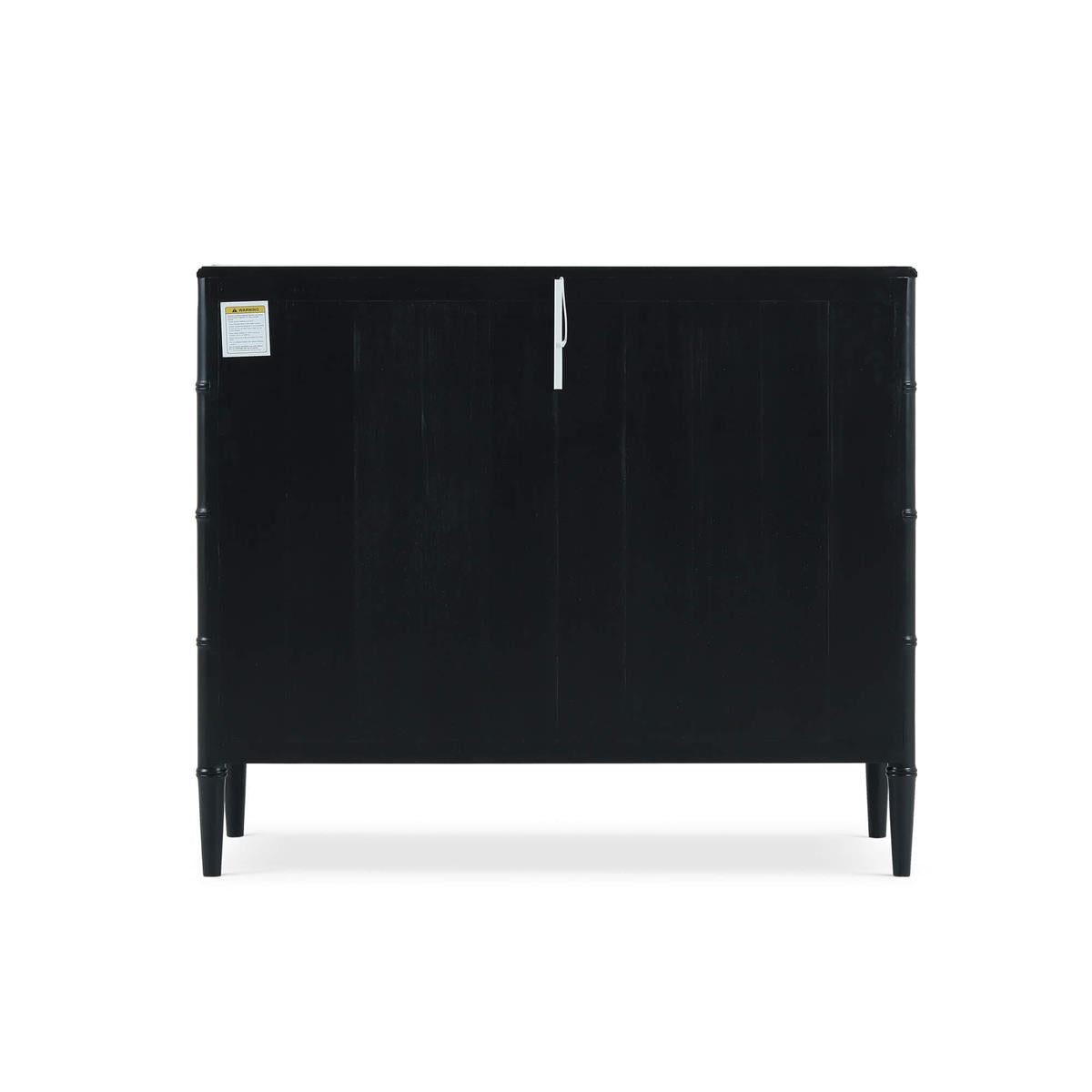 Bramble Grosvenor 2 Door Sideboard w/ 4 Drawers w/ LED — Batavia Black / True White *