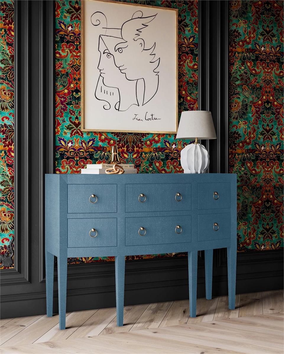 Bramble Seville Server Wrapped — Linen Azure