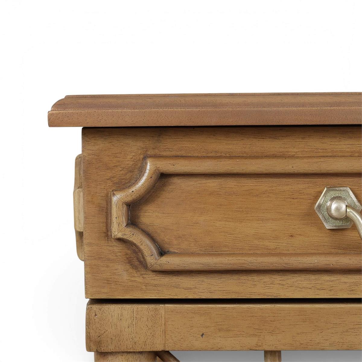 Bramble Chelsea Pedestal Desk — Antique French Oak